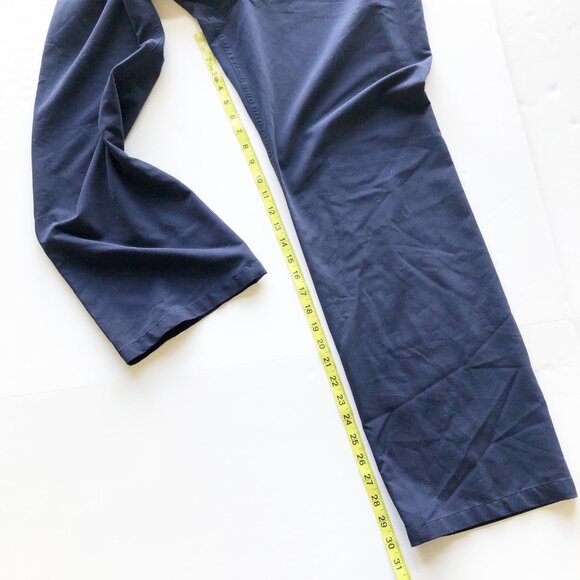 FIGS Livingston Navy Blue Straight Leg Classic Scrub Pants Womens Large Tall - Picture 7 of 9